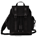 Men Black Longchamp Boxford Backpack Bags L064081102