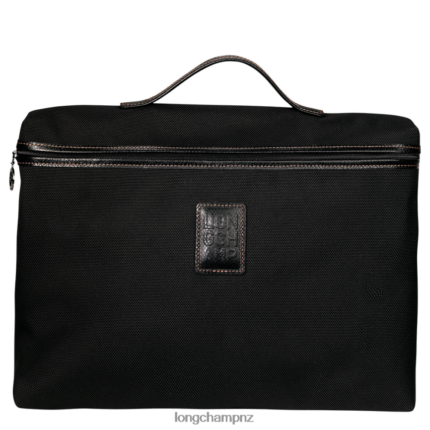Men Black Longchamp Boxford Briefcase Bags L064081091