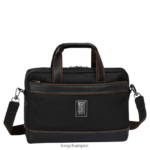 Men Black Longchamp Boxford Briefcase Bags L064081093