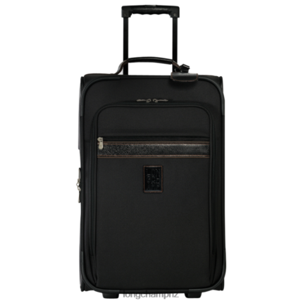 Men Black Longchamp Boxford Suitcase Bags L06408849