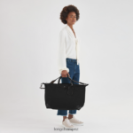 Men Black Longchamp Boxford Travel bag Bags L06408768 - Image 2