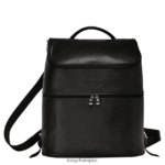 Men Black Longchamp Le Foulonne Backpack Bags L06408448