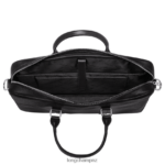Men Black Longchamp Le Foulonne Briefcase Bags L06408478 - Image 5