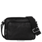 Men Black Longchamp Le Foulonne Camera bag Bags L064081117