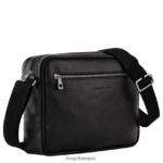 Men Black Longchamp Le Foulonne Camera bag Bags L064081119 - Image 2