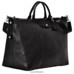 Men Black Longchamp Le Foulonne Travel bag Bags L06408830 - Image 2