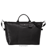 Men Black Longchamp Le Foulonne Travel bag Bags L06408830