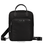 Men Black Longchamp Le Pliage Energy Backpack Bags L06408451