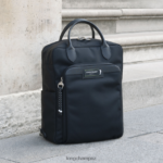 Men Black Longchamp Le Pliage Energy Backpack Bags L06408451 - Image 5