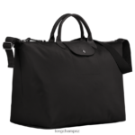 Men Black Longchamp Le Pliage Energy Travel bag Bags L06408780 - Image 3