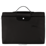 Men Black Longchamp Le Pliage Green Document folder Bags L06408492
