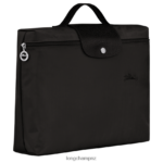 Men Black Longchamp Le Pliage Green Document folder Bags L06408492 - Image 3