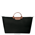 Men Black Longchamp Le Pliage Original Travel bag Bags L06408812