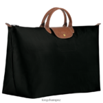 Men Black Longchamp Le Pliage Original Travel bag Bags L06408812 - Image 3
