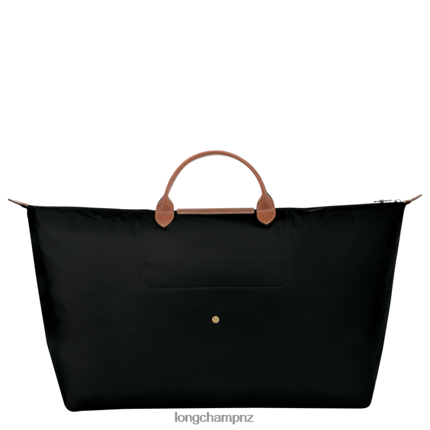 Men Black Longchamp Le Pliage Original Travel bag Bags L06408812 - Image 4