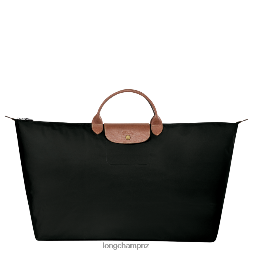 Men Black Longchamp Le Pliage Original Travel bag Bags L06408812 - Image 1