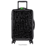 Men Black Longchamp LGP Travel Suitcase Bags L06408842