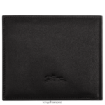Men Black Longchamp sur Seine Wallet Leather Goods L064081127 - Image 2
