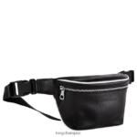 Men Black/White Longchamp Le Foulonne Belt bag Bags L06408460 - Image 3