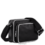 Men Black/White Longchamp Le Foulonne Camera bag Bags L064081124 - Image 3
