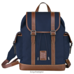 Men Blue Longchamp Boxford Backpack Bags L064081104
