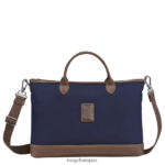 Men Blue Longchamp Boxford Briefcase Bags L06408466