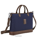 Men Blue Longchamp Boxford Briefcase Bags L06408466 - Image 3