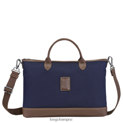 Men Blue Longchamp Boxford Briefcase Bags L06408466
