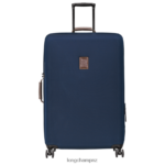 Men Blue Longchamp Boxford Suitcase Bags L06408845