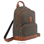 Men Brown Longchamp Boxford Backpack Bags L064081086 - Image 3