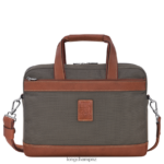 Men Brown Longchamp Boxford Briefcase Bags L064081094