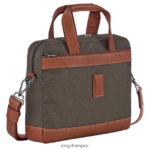 Men Brown Longchamp Boxford Briefcase Bags L064081094 - Image 3
