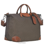 Men Brown Longchamp Boxford Travel bag Bags L06408769 - Image 3