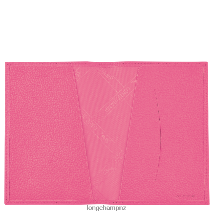 Men Candy Longchamp Le Foulonne Passport cover Leather Goods L06408729 - Image 2