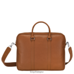 Men Caramel Longchamp Le Foulonne Briefcase Bags L064081090