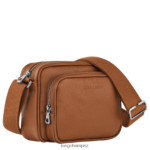 Men Caramel Longchamp Le Foulonne Camera bag Bags L064081085 - Image 2