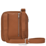 Men Caramel Longchamp Le Foulonne Crossbody bag Bags L064081087 - Image 4