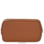 Men Caramel Longchamp Le Foulonne Toiletry case Bags L06408874 - Image 3