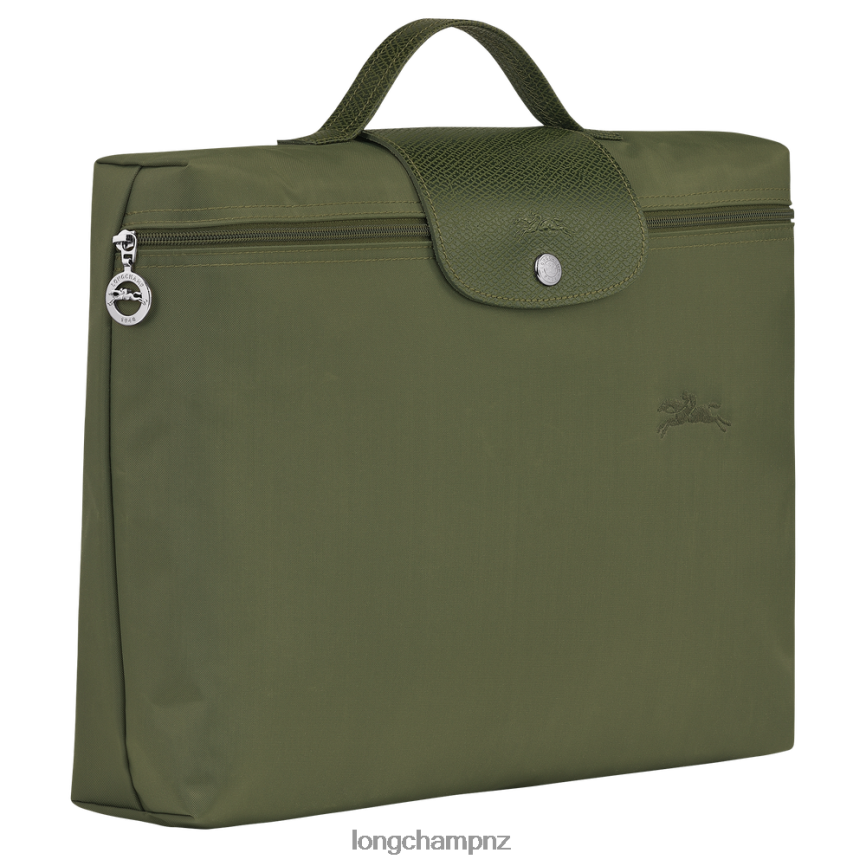 Men Forest Longchamp Le Pliage Green Document folder Bags L06408493 - Image 3