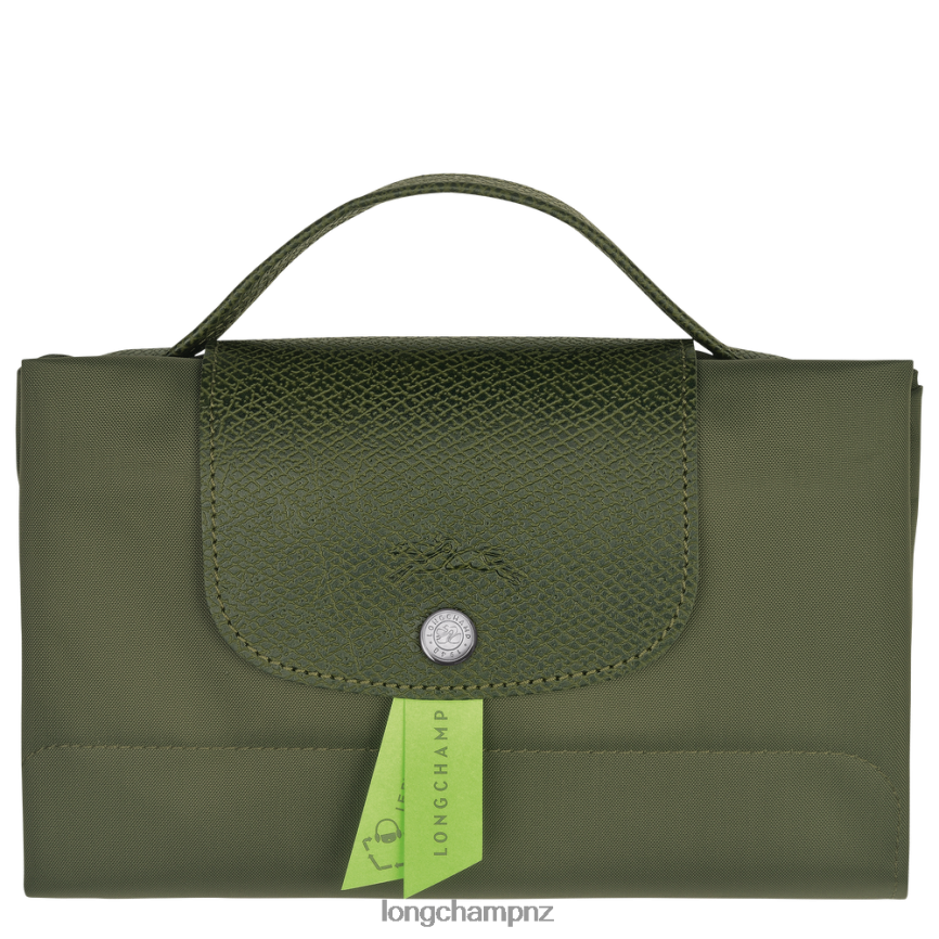 Men Forest Longchamp Le Pliage Green Document folder Bags L06408493 - Image 6
