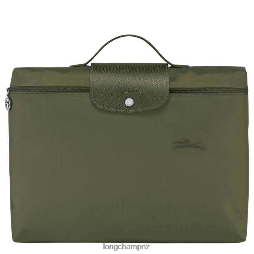 Men Forest Longchamp Le Pliage Green Document folder Bags L06408493 - Image 1