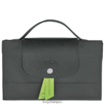 Men Graphite Longchamp Le Pliage Green Document folder Bags L06408495 - Image 4