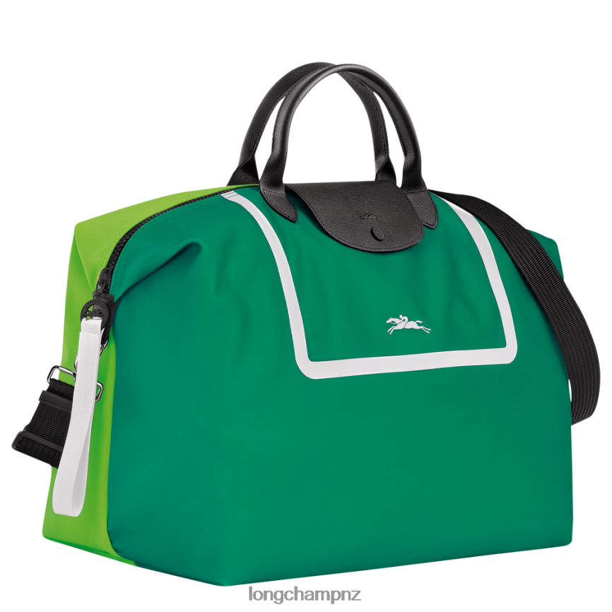 Men Grass/Green Light Longchamp Le Pliage Collection Travel bag Bags L06408777 - Image 3
