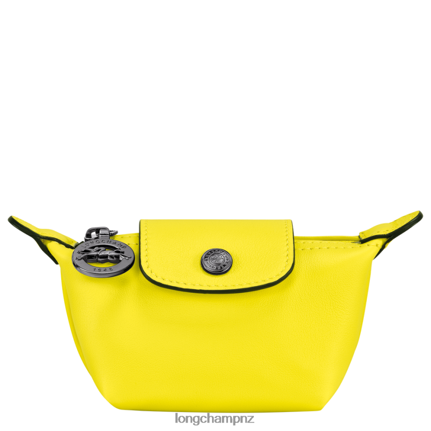 Men Lemon Longchamp Le Pliage Xtra Coin purse Leather Goods L06408546 - Image 1