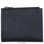 Men Midnight Blue Longchamp 3D Wallet Leather Goods L06408626