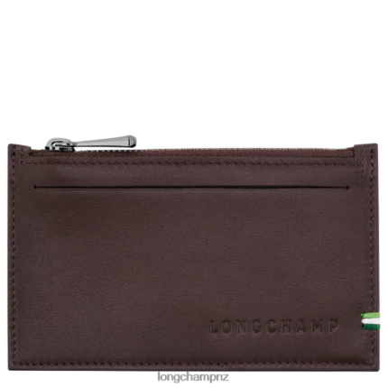 Men Mocha Longchamp sur Seine Coin purse Leather Goods L064081134