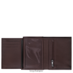Men Mocha Longchamp sur Seine Wallet Leather Goods L064081130 - Image 3