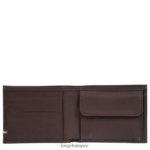 Men Mocha Longchamp sur Seine Wallet Leather Goods L064081131 - Image 2
