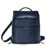 Men Navy Longchamp Le Foulonne Backpack Bags L06408449