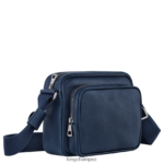 Men Navy Longchamp Le Foulonne Camera bag Bags L064081118 - Image 3